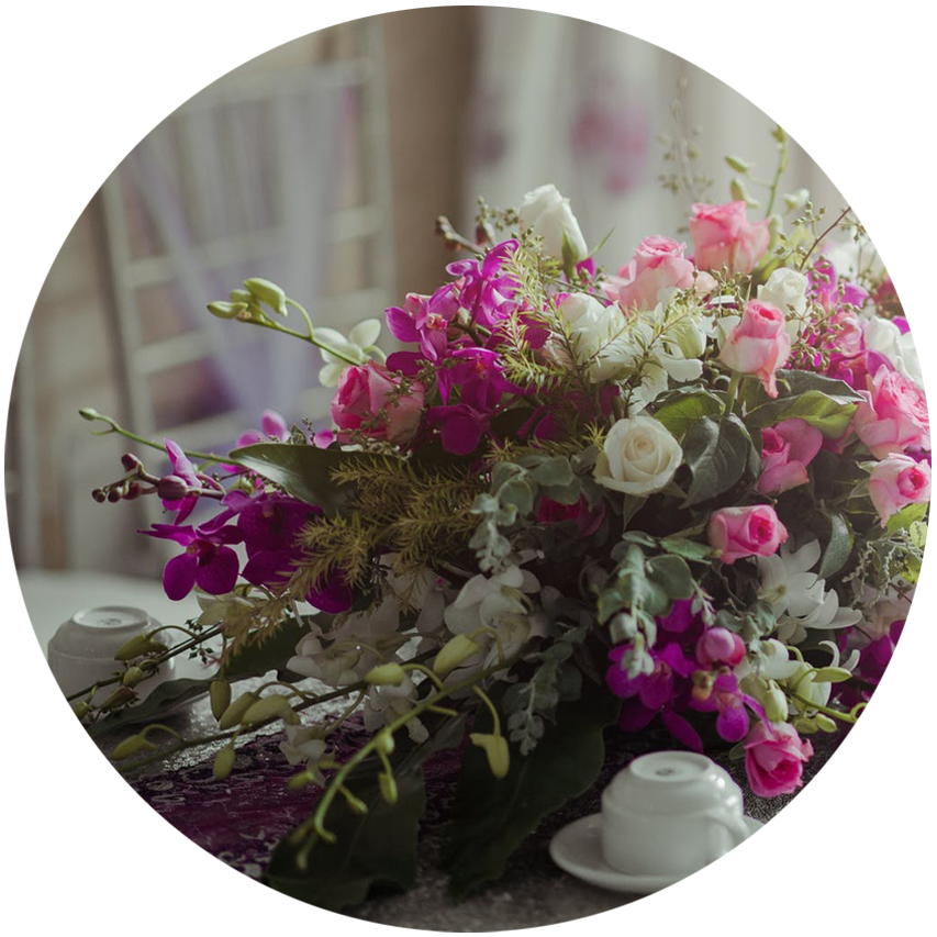 Business Event Floral Arrangements